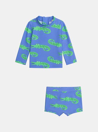 Σετ Βρεφικό Μαγιό για Αγόρια Blue Alligators