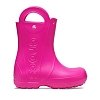 Παιδικές Γαλότσες Crocs Handle Rain Pink Crush (Μεγέθη 28-31)