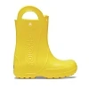 Παιδικές Γαλότσες Crocs Handle Rain K-Yellow (Μεγέθη 22-28)