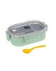 Παιδικό Ανοξείδωτο Δοχείο Φαγητού Ecolife Inox Light Green με Χωρίσματα 900ml