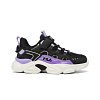 Παιδικά Παπούτσια Fila Memory Spinel για Κορίτσια Black/Purple (Μεγέθη 28-34)