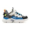 Παιδικά Παπούτσια Fila Memory Spinel 3 για Αγόρια Grey/Blue (Μεγέθη 28-35)