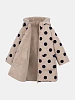 Παιδικό Μπουφάν 2 σε 1 για Κορίτσια Polka Reversible