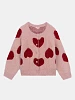 Παιδική Ζακέτα για Κορίτσια Fluffy Hearts