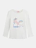 Παιδική Μπλούζα για Κορίτσια Rolling Unicorn
