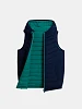 Παιδικό Αμάνικο Μπουφάν 2 σε 1 για Αγόρια Navy & Green