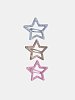 Παιδικά Τσιμπιδάκια Μαλλιών Glitter Stars
