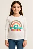 Παιδική Μπλούζα για Κορίτσια Own Rainbow