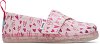 Βρεφικά Παπούτσια Toms για Κορίτσια Hearts Print
