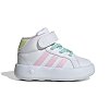 Βρεφικά Παπούτσια Adidas Grand Court Mid για Κορίτσια White  (Μεγέθη 20-27)