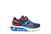 Παιδικά Παπούτσια Geox Ciberdron για Αγόρια Superman Low Blue (Μεγέθη 25-33)
