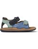 Βρεφικά Πέδιλα Camper Twins για Αγόρια Blue/Green (Μεγέθη 21-26)