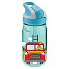 Παιδικό Παγούρι Laken Γαλάζιο Firetruck 450 ml - Πώμα Summit