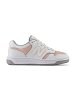 Παιδικά Παπούτσια New Balance 480 για Κορίτσια White/Pink (Μεγέθη 28-33)