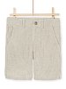 Παιδικό Σορτς για Αγόρια Stripped Beige