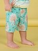Βρεφική Βερμούδα για Αγόρια Turquoise Palm Trees