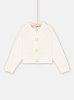 Παιδική Πλεκτή Ζακέτα για Κορίτσια Λευκή