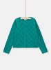 Παιδική Ζακέτα για Κορίτσια Emerald Flowers