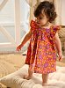 Βρεφικό Φόρεμα για Κορίτσια Orangle Flowers