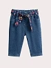 Βρεφικό Παντελόνι για Κορίτσια Denim Floral