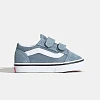 Βρεφικά Παπούτσια Vans Old Skool V για Αγόρια Grey/Blue (Μεγέθη 20-26)