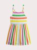 Παιδικό Φόρεμα για Κορίτσια Colourful Stripes