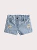 Βρεφικό Σορτς για Κορίτσια Light Denim Flower
