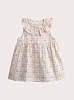 Βρεφικό Φόρεμα για Κορίτσια Floral Plaid