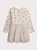 Παιδικό Φόρεμα για Κορίτσια Creme Blooming