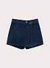 Παιδική Φούστα-Σορτς για Κορίτσια Navy Corduroy