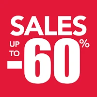 Sales -60%