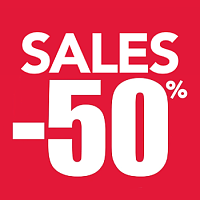 Sales -50%